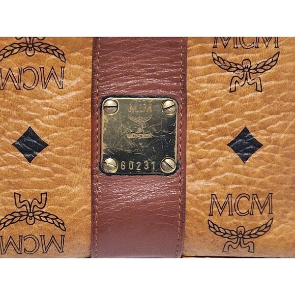 vintage MCM MUNCHEN Visetos fanny pack mens womens Waist crossbody belt Bag - Picture 2 of 15